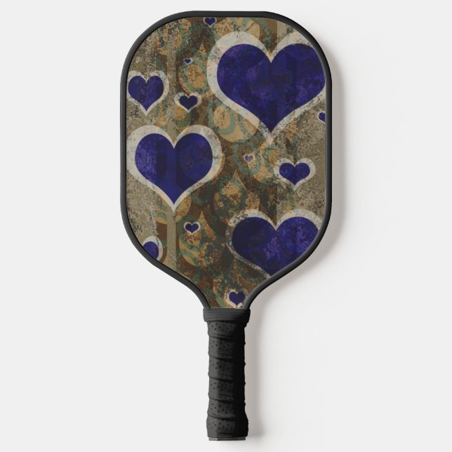 Hearts Pickleball Paddle (Front)