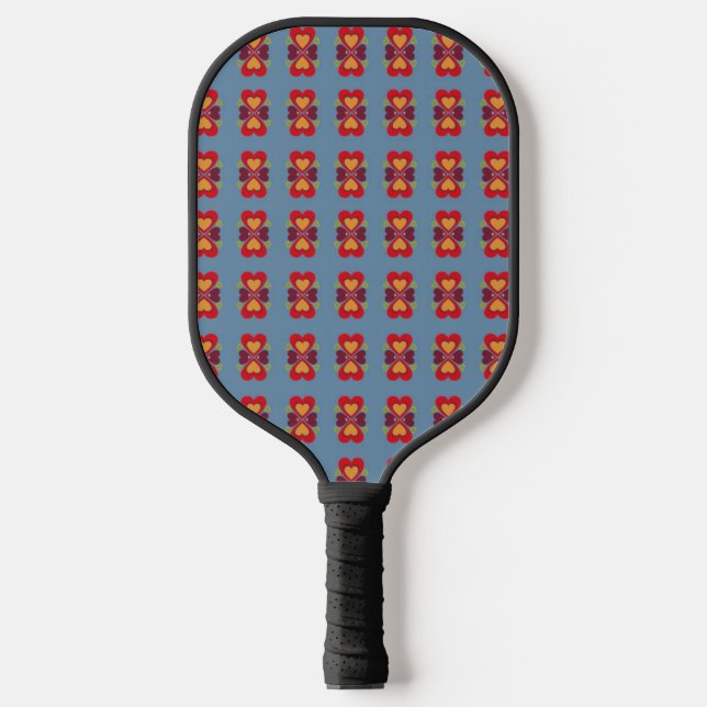 Hearts Pickleball Paddle (Front)