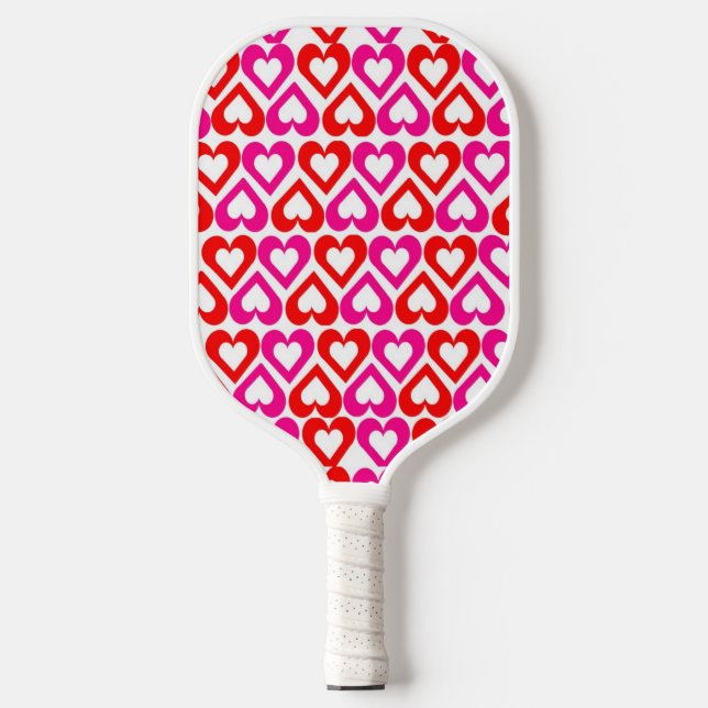 Hearts Pickleball Paddle (Front)