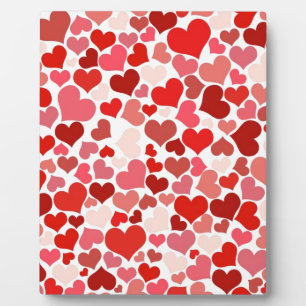 Hearts Plaque