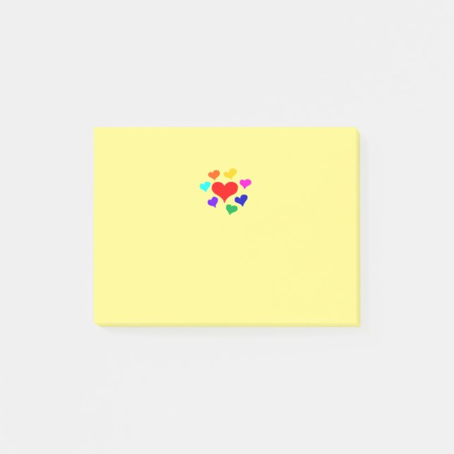 Hearts Post-it Notes (Front)