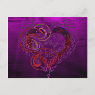 Hearts Postcard