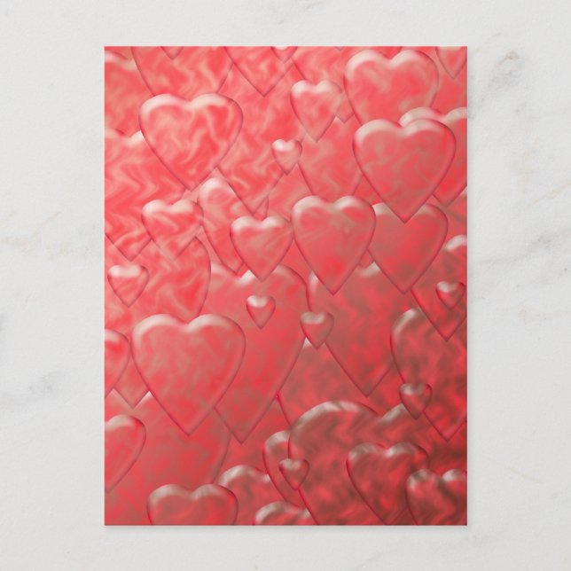 Hearts Postcard (Front)
