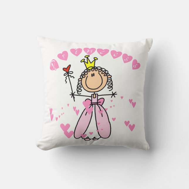 Hearts Princess Cushion (Front)