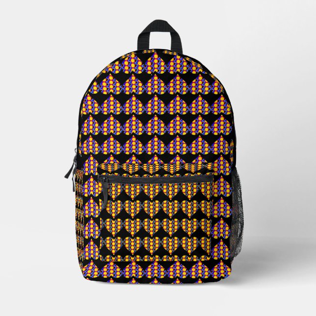 Hearts Print Cut Sew Bag (Front)