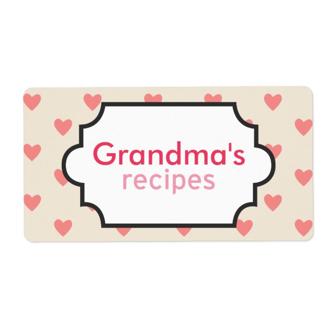 Hearts Recipe Collection (Front)