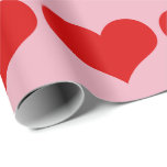 Hearts - Roll Gift Wrap Paper Matte<br><div class="desc">You can add your own design and/or photos. Do it yourself and save money! TO CUSTOMIZE: To change design, style or shape, click on "CUSTOMIZE IT", after your are done with your design, select quantity then click on "ADD TO CART" to purchase. TO PURCHASE: -Select Size. (if option available) -Select...</div>