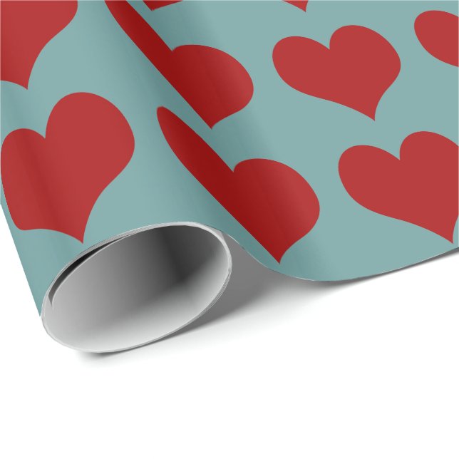 Hearts ~ Roll Gift Wrapping Paper COLOR CHANGE (Roll Corner)