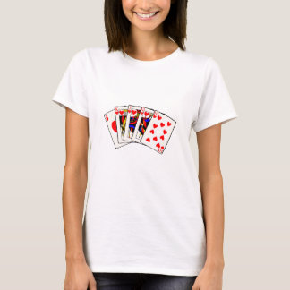 Hearts Royal Flush T-Shirt