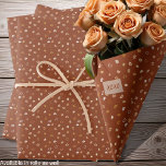 Hearts-Rustic Brown-Valentine's for Him or Wedding Wrapping Paper Sheet<br><div class="desc">Hearts in various shades rustic earthtone shade on a dark burnt sienna background. Available in sheets and rolls along with various colours.
See collection for these other options:
https://www.zazzle.com/collections/pattern_hearts-119768498397094853</div>