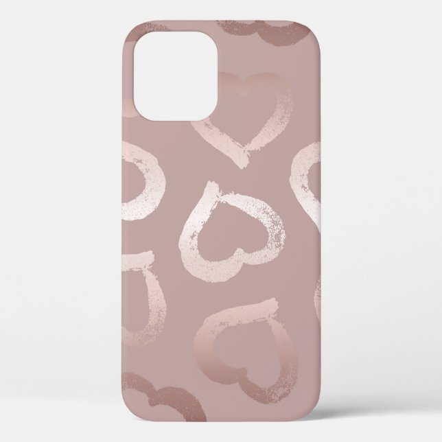 Hearts seamless pattern Case-Mate iPhone case (Back)