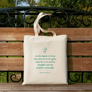 Hearts Seeking the Lord Christian Tote Bag