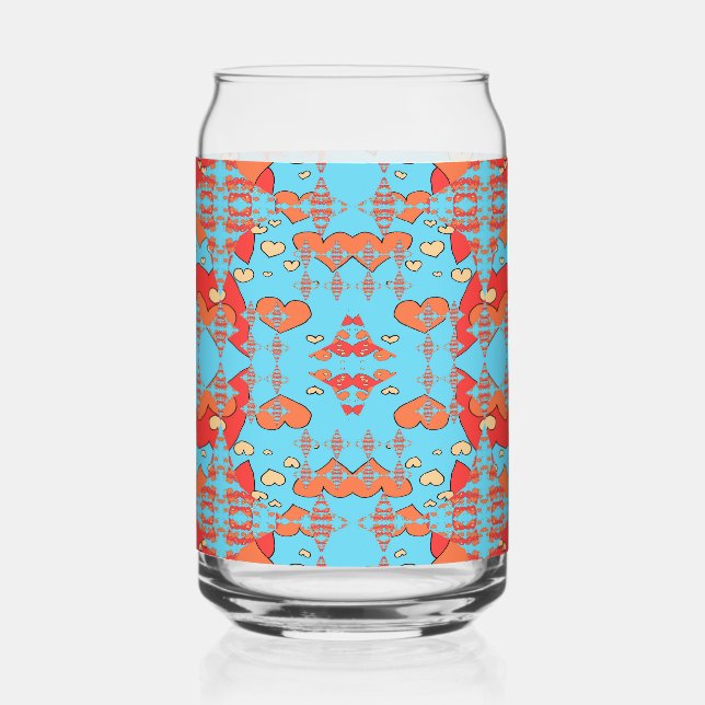 Hearts Sparks Can Glass (Front)
