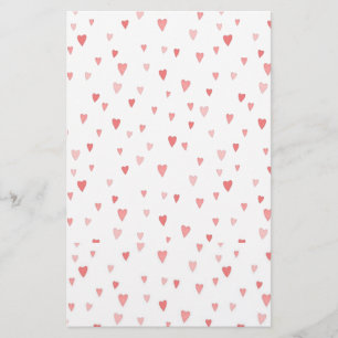 Hearts Stationery