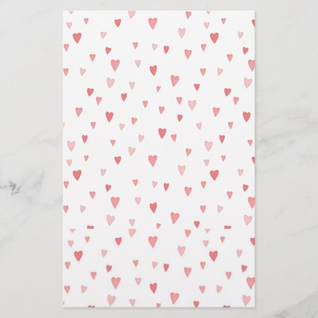 Hearts Stationery (Front)