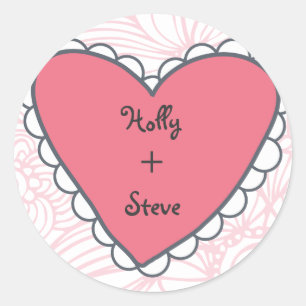 Hearts Sticker by TearDrop Weddings