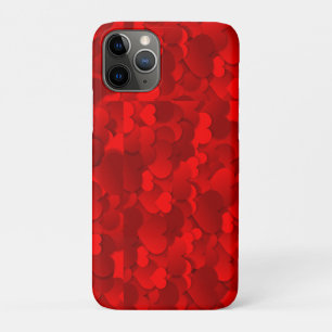 Hearts Texture Pattern iPhone 11 Pro Case