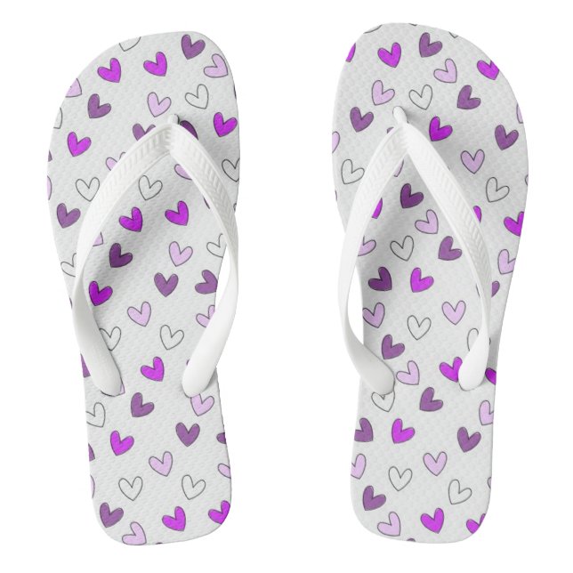 Hearts Thongs (Footbed)
