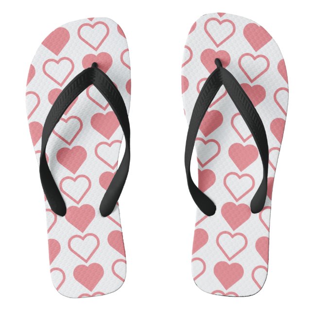 Hearts Thongs (Footbed)