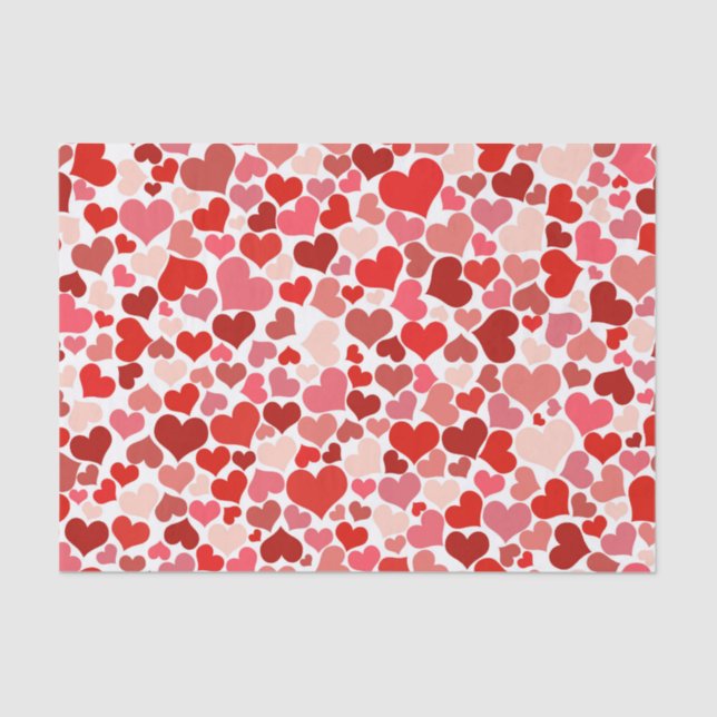 Hearts Tissue Paper (Front)