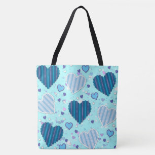 Hearts Tote Bag