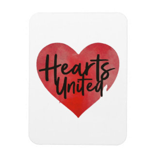 Hearts United Magnet