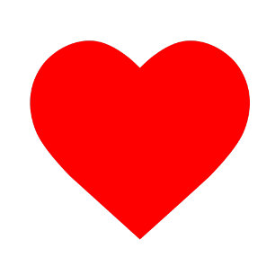 Hearts Valentine’s day Flat Note card. Holiday Card