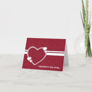 Hearts Valentine's Day Cards