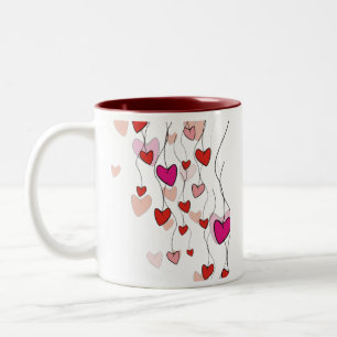 Hearts Vine Mug
