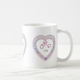 Hearts Wedding Favour Mug