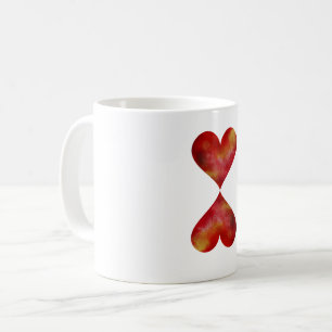Hearts White 325 ml Classic White Mug