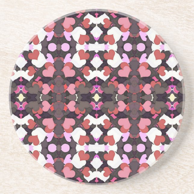 HEARTS WITH LOVE COASTER (Front)