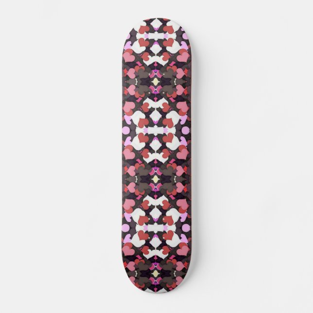 HEARTS WITH LOVE SKATEBOARD (Front)
