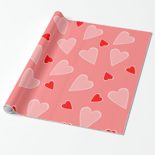 Hearts Wrapping Paper