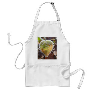 Heartshaped leaf with frost standard apron