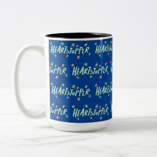 Heartstopper Blue Two-Tone Coffee Mug