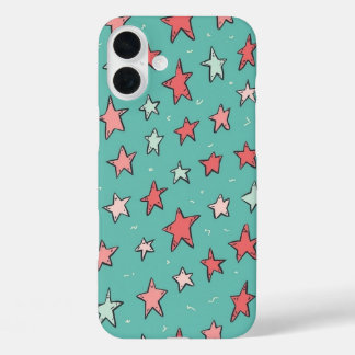 Heartstopper nick nelson stars phone blue iPhone 16 plus case