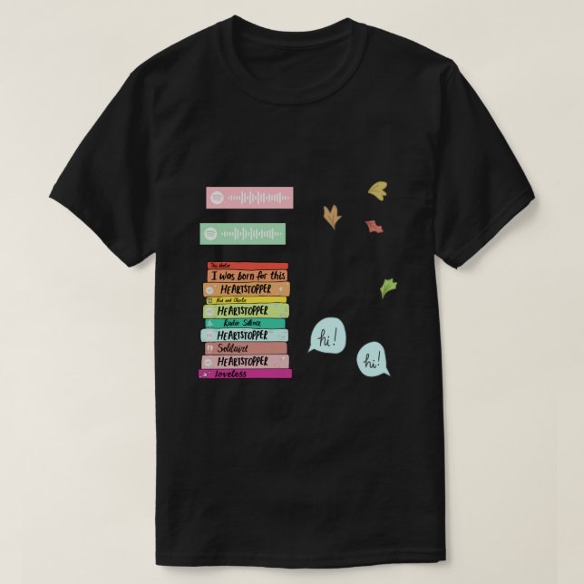 heartstopper pack Sticker T-Shirt (Design Front)