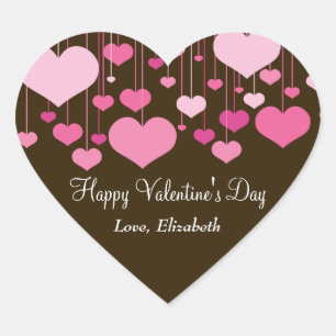 Heartstrings Valentine Sticker