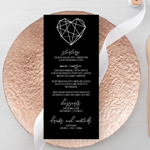 Heartstrings Wedding Menu