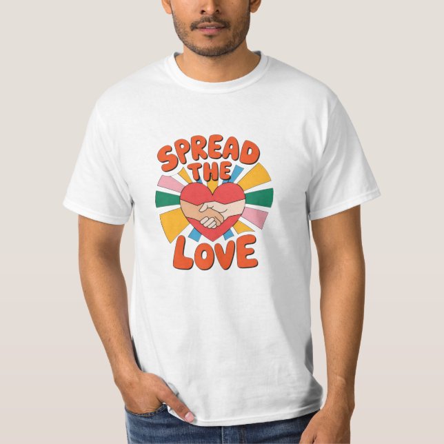Heartwarming and Funny Love Graphics T-Shirt (Front)