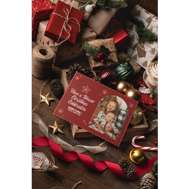 Heartwarming Christmas Card Sibling Themed  (Creator Uploaded)