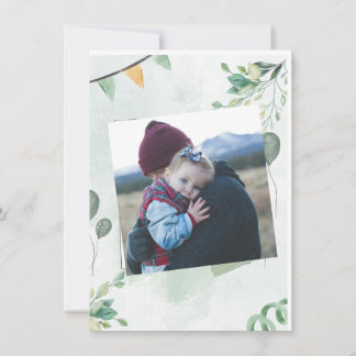 Heartwarming Father-Child Moment Thank You Card