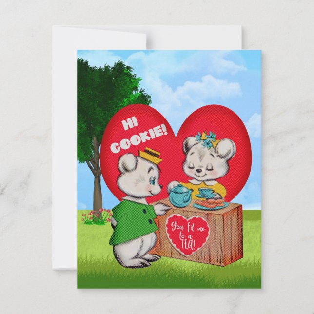 Heartwarming Friends Valentine's Day Card (Front)