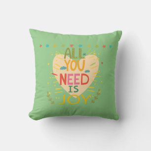 Heartwarming Kid Sayings Design Cushion