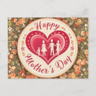 Heartwarming Mother's Day Postcard