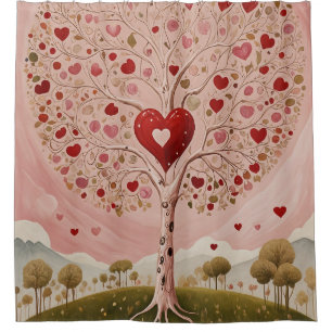 Heartwood Shower Curtain