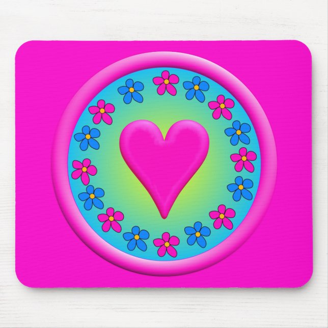 Hearty Fact Mouse Pad (Front)