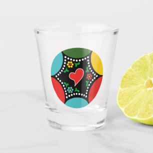 Hearty Portuguese Christmas Party and Gifts Shot Glass