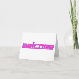 Hearty Welcome To The Guest Postcard